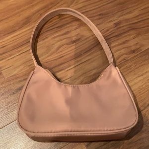 Nude shoulder bag